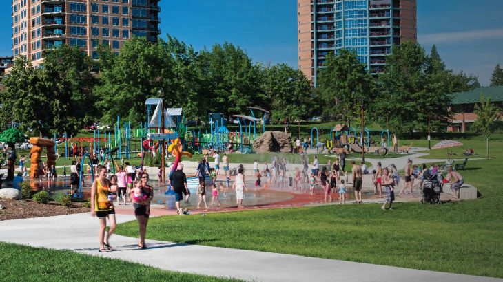 happy families at McEuen playground